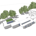 new sustainable classroom submitted for planning approval to cambridge city council